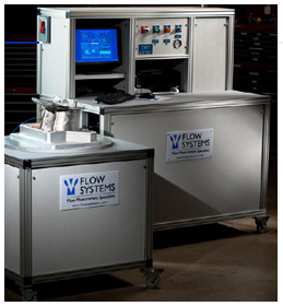 Front image of high flow air test stand